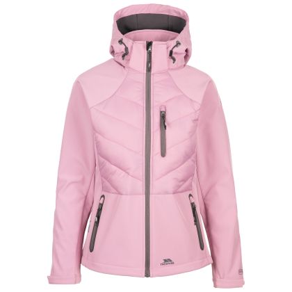 Trespass Womens Softshell Jacket Elvira - LLA, Front view on mannequin