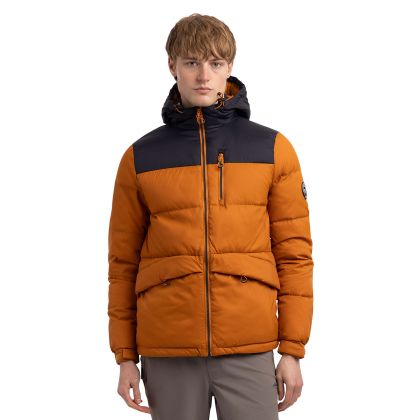 Trespass Mens Down Jacket Erris in Ginger