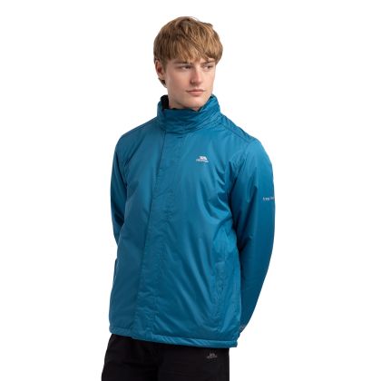 Mens Padded Jacket Farmcott in Bondi Blue