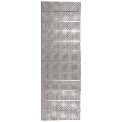 Insulating Camping Mat Foldy in Silver, Front view