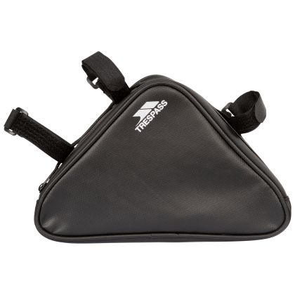 Trespass Bike Frame Bag Frame Ride in BLACK, Front view