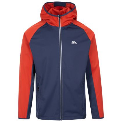 Trespass Men's Active Jacket TP75 Furst in NAVY, Front view on mannequin