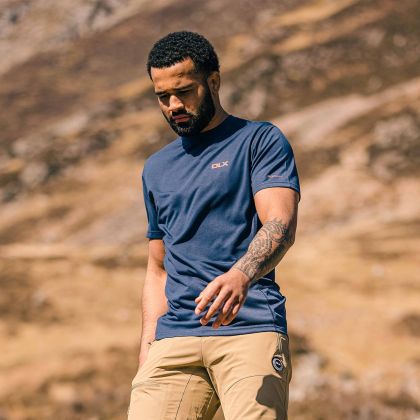 Mens DLX Active T-Shirt Garvey, Front view on mannequin