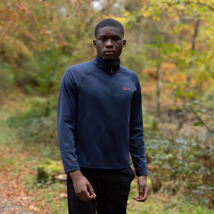 Mens DLX Long Sleeved Top Gleeson, Front view on mannequin