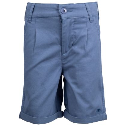 Girls Shorts Hunniee in DENIM BLUE, Front view on mannequin