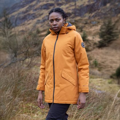 Trespass DLX Womens Waterproof Coat Isabelle, Front view on mannequin