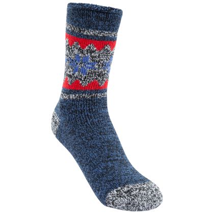 Trespass Unisex Casual Socks Karvonen in Navy Marl