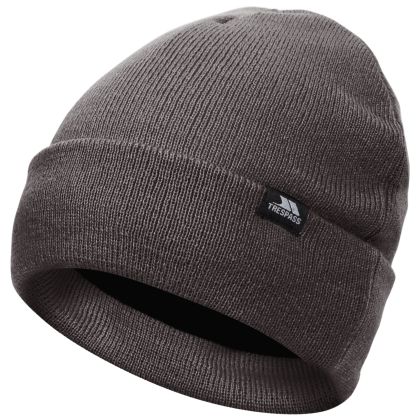 Adults Beanie Hat Littlebrook in Storm Grey, Hat at angled view