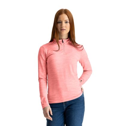Womens Active Top Tp75 Livia in PINK SHELL, Front view on mannequin