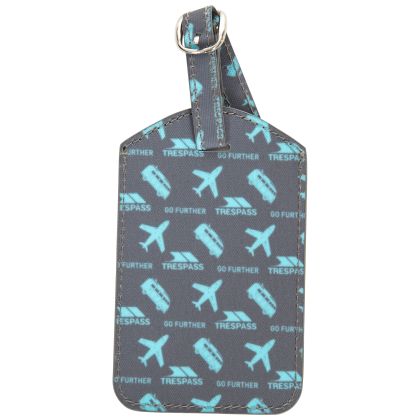 Luggage Tag with Security Flap in Assorted, Front view