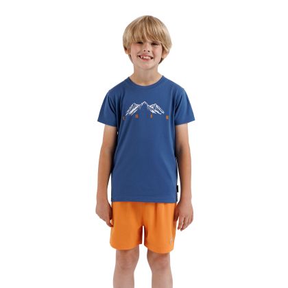 Boys T-Shirt Majestic in Bluetone