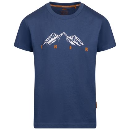 Boys T-Shirt Majestic in Bluetone