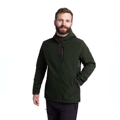 Trespass Mens Softshell Jacket Marlon B in IVY