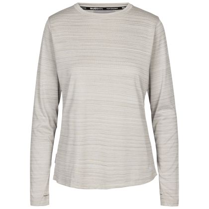 Trespass Womens Active Top Nettil in Platinum Marl, Front view on mannequin