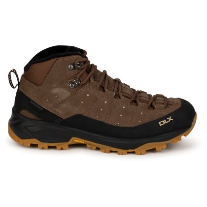 DLX Womens Winter Walking Boots Nieva In Pecan, Front view of footwear