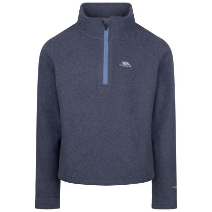 Kids Half Zip Fleece Nollan in Bluetone