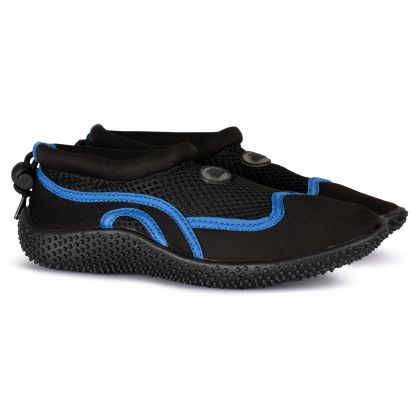 Kids' Aqua Shoes Paddle in Black/Blue, Pair of footwear