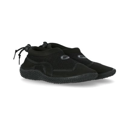 Paddle Kids' Aqua Shoes in Black, Pair of footwear