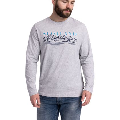 Trespass Male Casual Printed T-Shirt Paral, Front view on mannequin