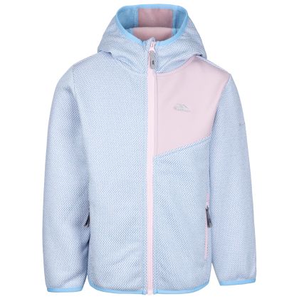 Kids At200 Fleece Playton in PALE PINK, Front view on mannequin