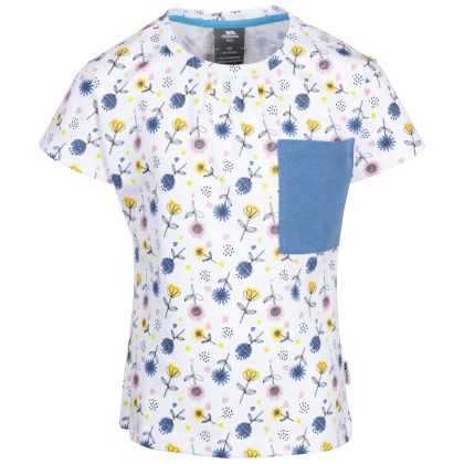 Womens T-Shirt Pleasantly in FLORAL PRINT, Front view on mannequin