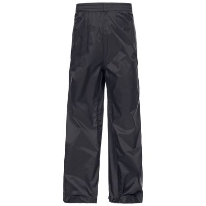 Trespass Kids Waterproof Trousers Qikpac in Black