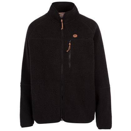 Trespass Women's Fleece Jacket AT200 Quake in Black, Front view on mannequin