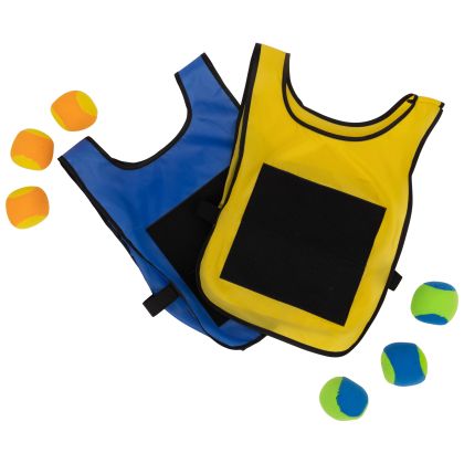 Kids Dodgeball Game Quickdodge in Blue and Yellow, Packed view