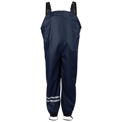 Trespass Babies' Waterproof Trousers TP50 Raining in NAVY, Front view on mannequin