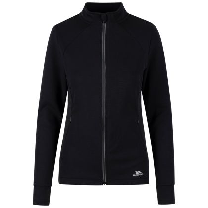 Trespass Women's Active Top TP75 Ridge in BLACK, Front view on mannequin