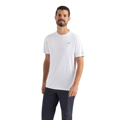 Mens Round Neck Active Top Rundle In White
