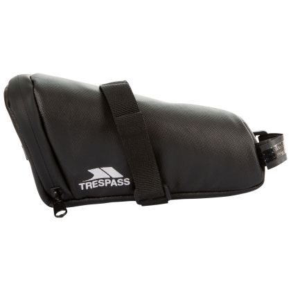 Trespass Bike Saddle Bag Saddle Ride in BLACK, Front view
