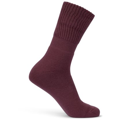 Unisex Anti Blister Boot Socks Scobell in Mulberry / Faded Rose