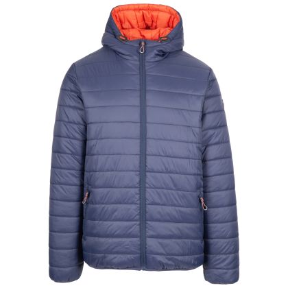 Men's Reversible Jacket Senby in NAVY, Front view on mannequin