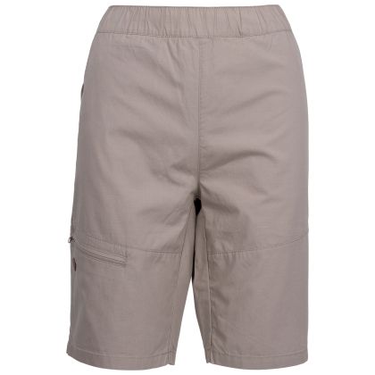 Womens Walking Shorts Tp75 Siglos in VINTAGE KHAKI, Front view on mannequin