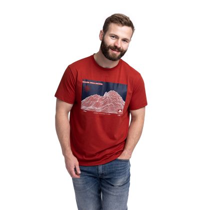 Mens Casual Printed T-shirt  Sirgis in Salsa