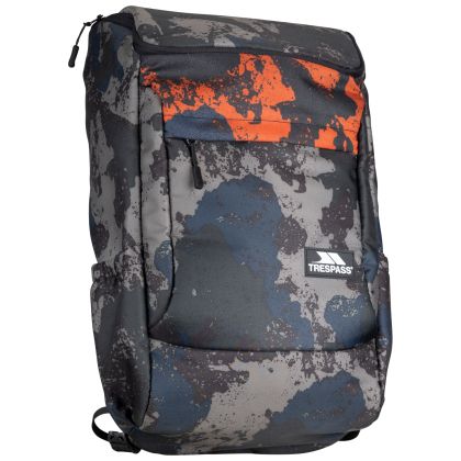 Casual Rucksack Skail in PAINT SPLASH PRINT, Front view
