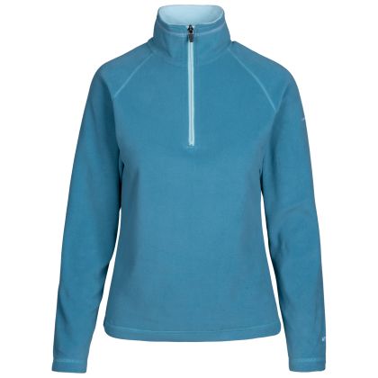 Womens Fleece At100 Skylar in STORM BLUE, Front view on mannequin
