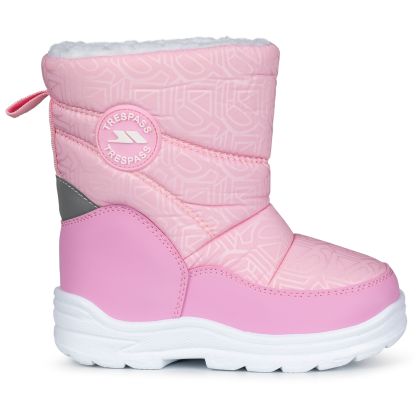 Trespass Toddlers Snow Boots Snowflake in Pink