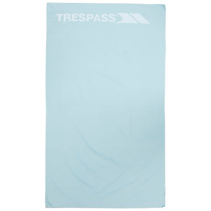 Trespass Anti Bacterial Microfiber Towel 75 x 130 cm in Light Blue
