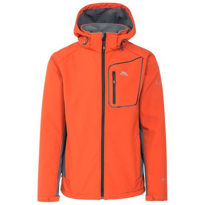 Trespass Mens Softshell Jacket Strathy II in Orange