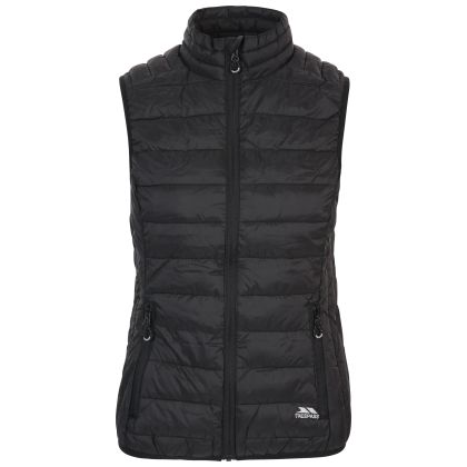 Trespass Womens Packaway Padded Gilet Teeley, Front view on mannequin