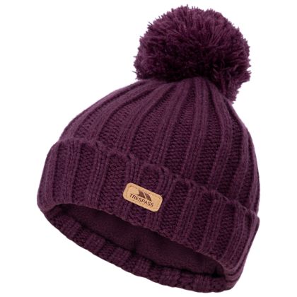 Unisex Kids  Knitted Hat Thorns in POTENT PURPLE