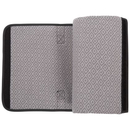 Trespass Waterproof Blanket 135 x 120cm in Storm grey pattern