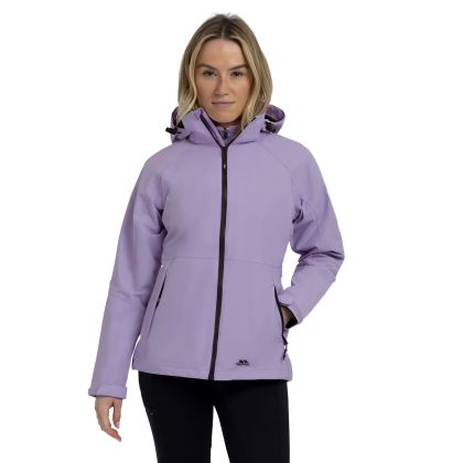Womens Waterproof Jacket  Tilbury In Gelsomino, Front view on mannequin