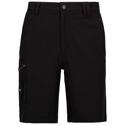 Mens Tp75 Walking Shorts Upwell in BLACK, Front view on mannequin
