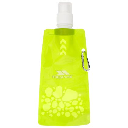 Trespass Collapsible Water Bottle 480ml in Green