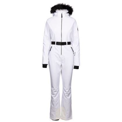 DLX Womens Ski Suit Valene in White