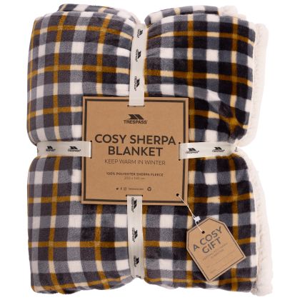 Sherpa Blanket Vallon in Brown