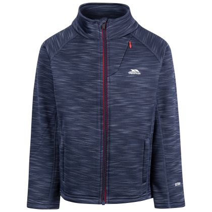 Mens At200 Fleece Verety in NAVY MARL, Front view on mannequin